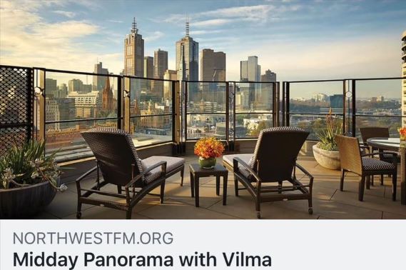 Midday Panorama with Vilma Formosa with  on 98.9 North West FM 
