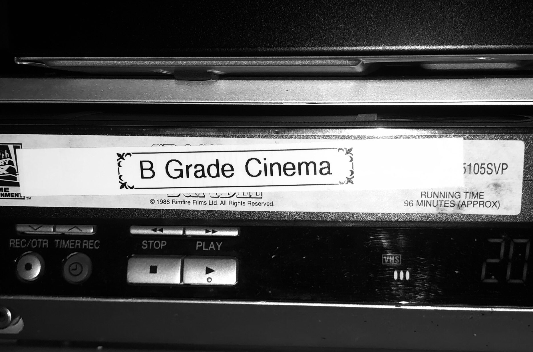 B Grade Cinema with Harry on Edge Radio 99.3FM